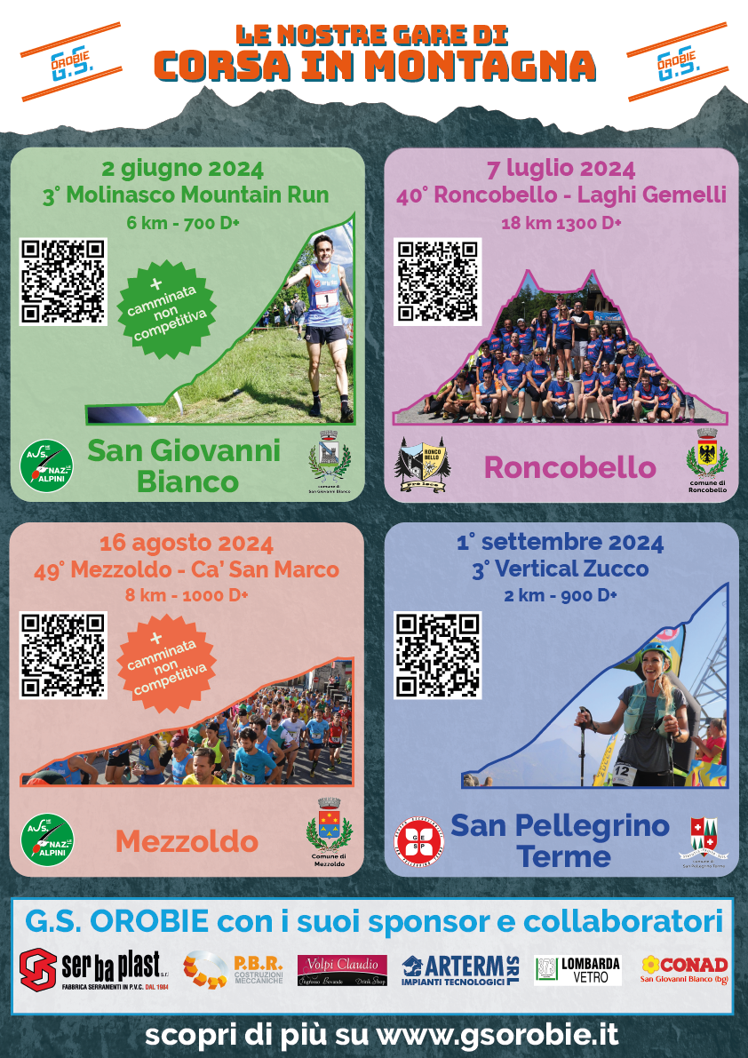Mezzoldo - Cà San Marco: gara di corsa in montagna
