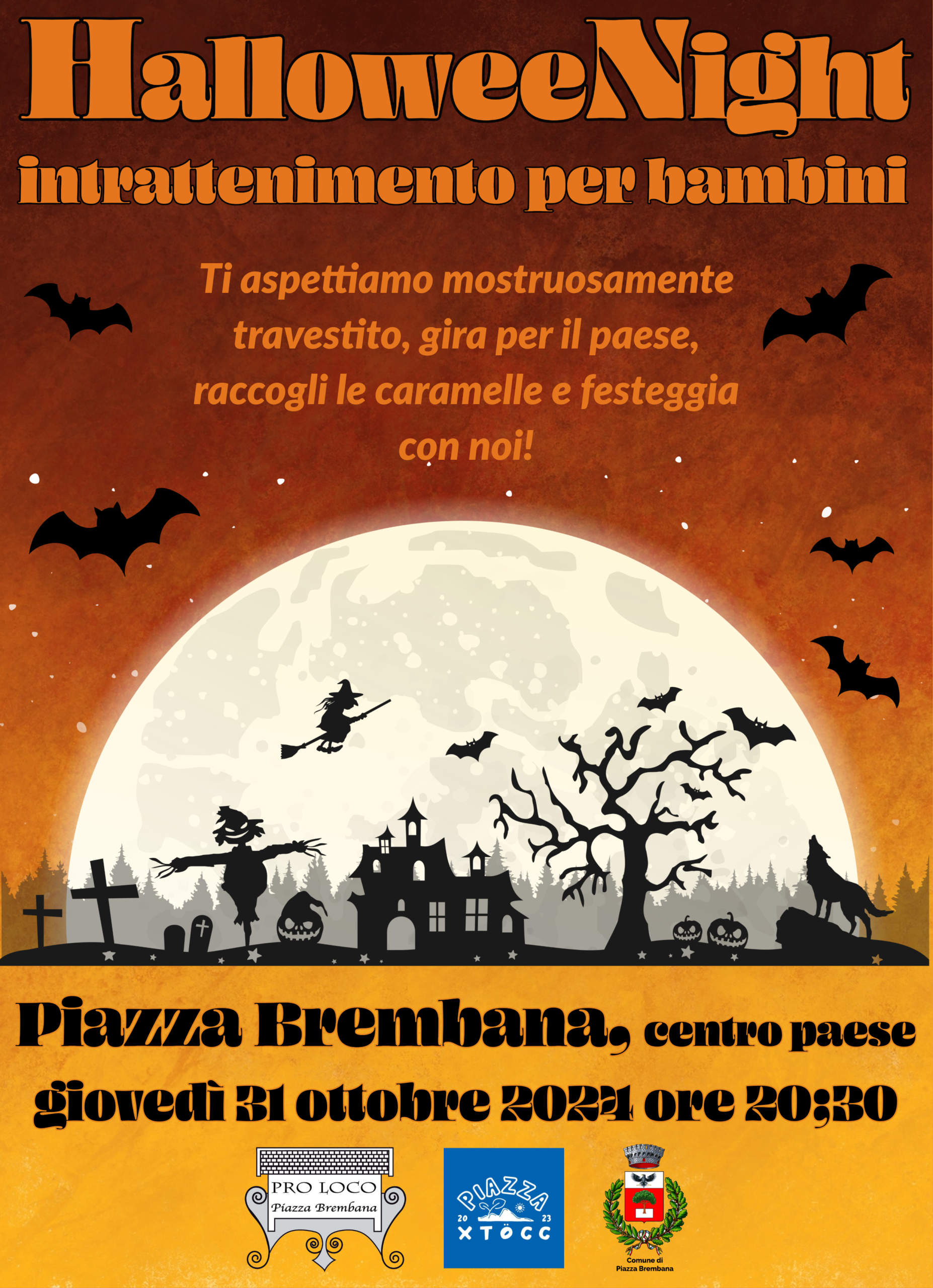 Al momento stai visualizzando Halloween a Piazza Brembana