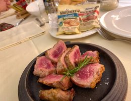 tagliata di bovino grass fed Taverna Rottigni